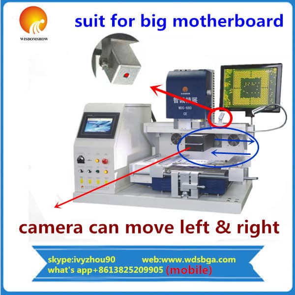 low cost bga machine with CCD camera optical system